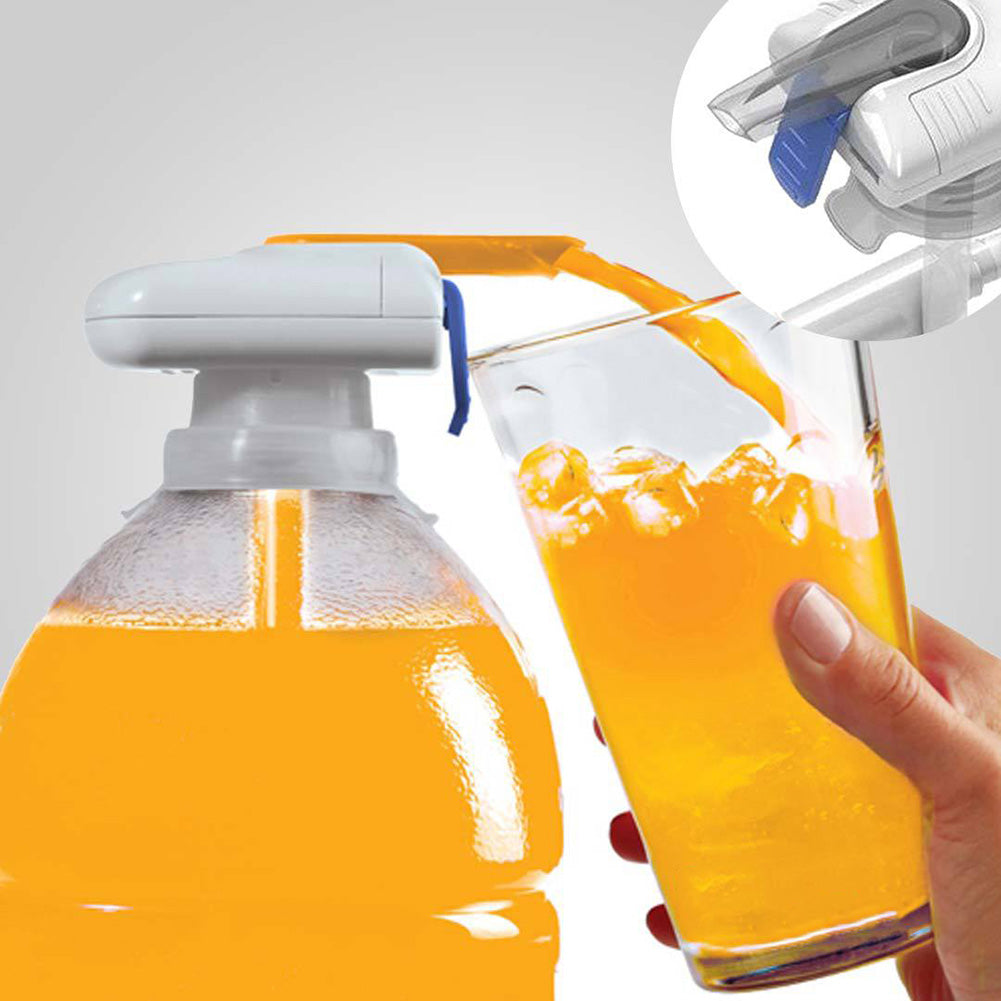 Portable Electric Tap Automatic Water Drink Straw Dispenser Pumps For Coke Milk Juice Beer Beverage Suction Bottle